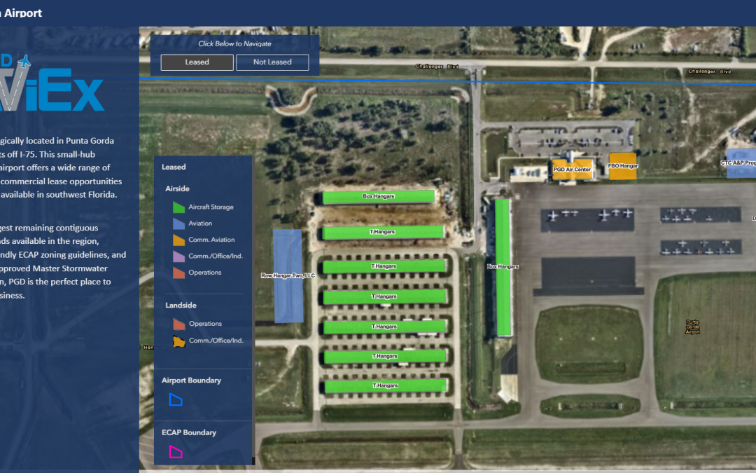Airport Updates Interactive Map